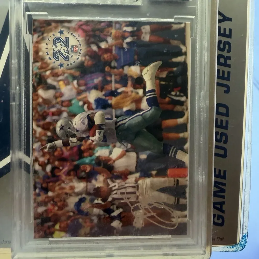 2002 Season EMMIT SMITH Run With History Limited Edition Game UsedJersey COWBOYS